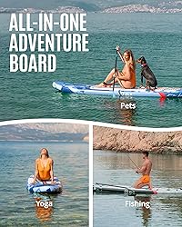 ZLX 11'6" Extra Wide Inflatable Stand Up Paddle