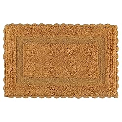 Cotton Crochet Bathmat with Antiskid 21x34