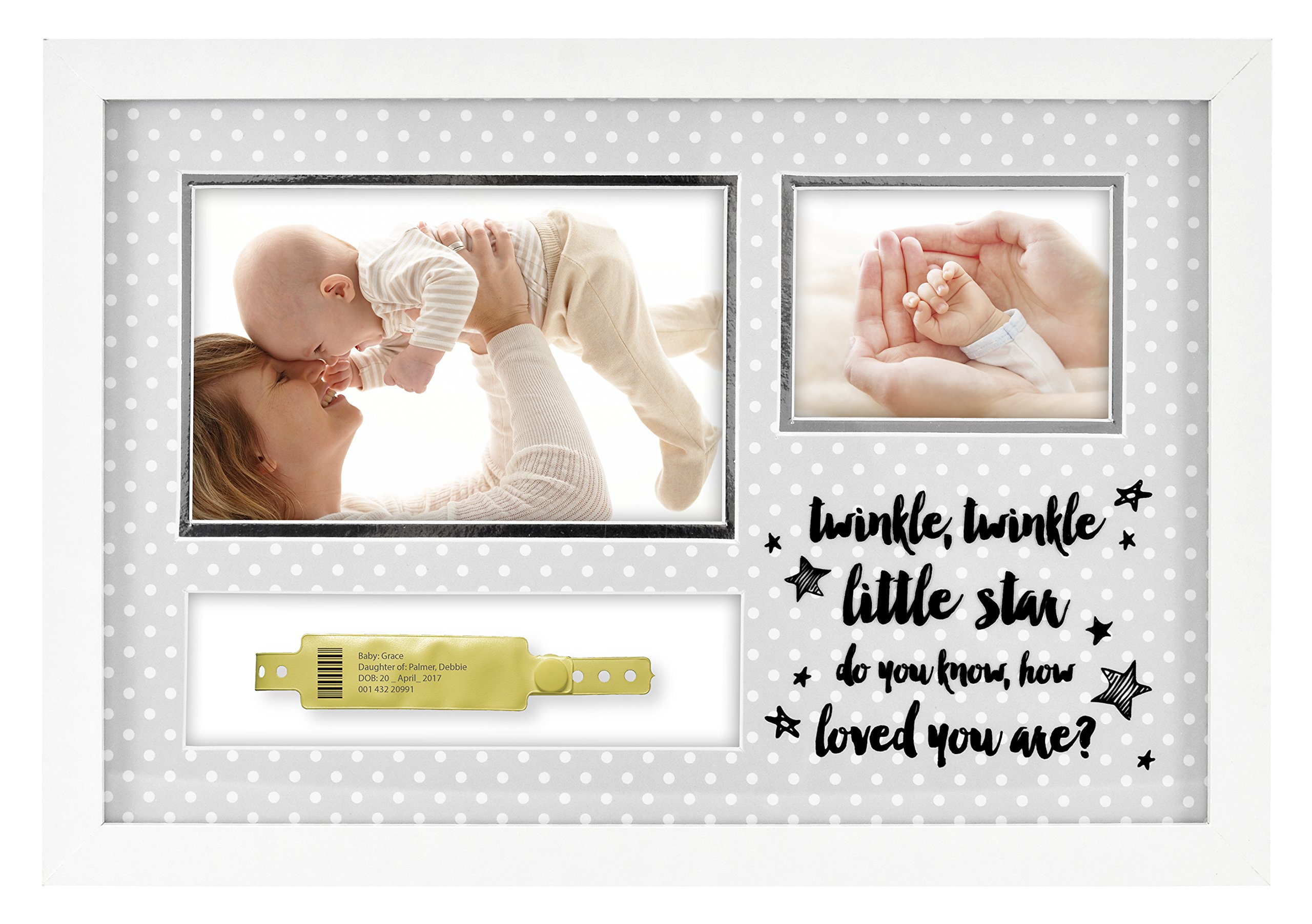 MCS Baby Hospital ID Bracelet and Photo Frame