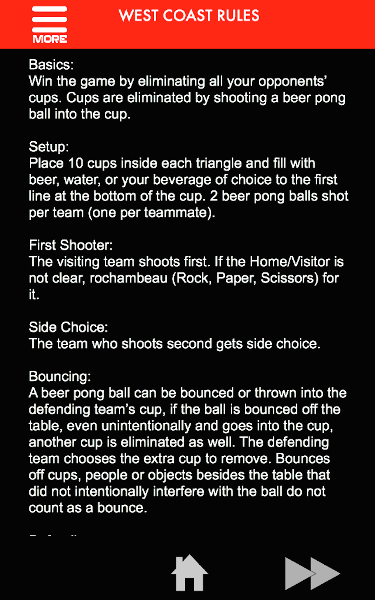 Beer Pong Rules and Regulations 2 Amazon.ca Apps for Android