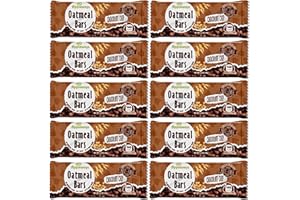 BAY AREA MARKETPLACE Appleways Whole Grain Soft Baked Oatmeal Bars, Pack of 10 (Chocolate Chip)