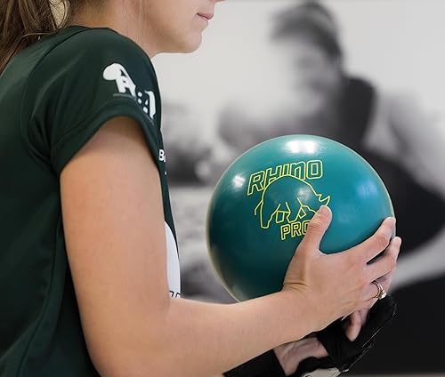 Brunswick TEAL RHINOPRO 15ポンド Brunswick Rhino Pro Teal Bowling Ball - 123Bowl
