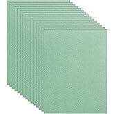 Guakicae 40 Sheets Sage Green Cardstock 8.5 x 11 Craft Paper 75lb | Premium Card Stock Craft Paper for DIY Card Making, Wedding Invitations, Thank You Cards, Menus, Birthday Party