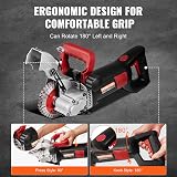 VEVOR Wall Chaser 4800W Grooving Cutting Machine 41mm Depth 42mm Width 8 Blades view 4