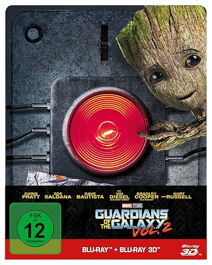 Guardians of the Galaxy Vol. 2 - 2D & 3D Steelbook Edition [3D Blu-ray] [Limited Edition]