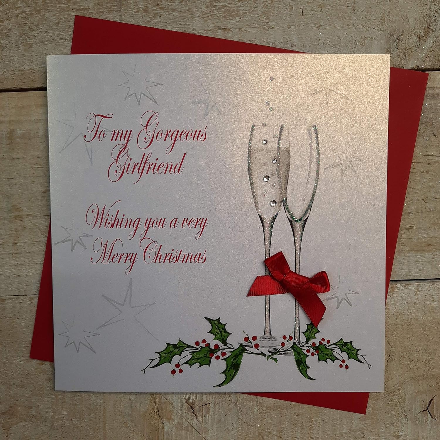 handmade card for girlfriend