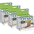 DYMO Authentic LW Large Shipping Labels for LabelWriter Label Printers, Print Up to 6-Line Addresses, 2-5/16" x 4", 3 Rolls of 300 (900 Total)