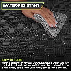 ProsourceFit Exercise Puzzle Mat ½-in, Checkered
