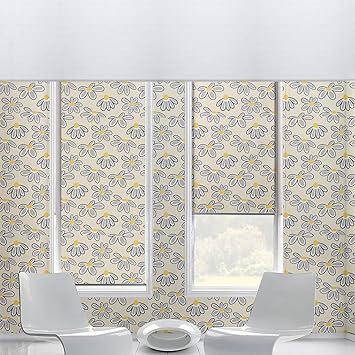 Spring Flowers Daisies Self Adhesive Wallpaper Wallsticker