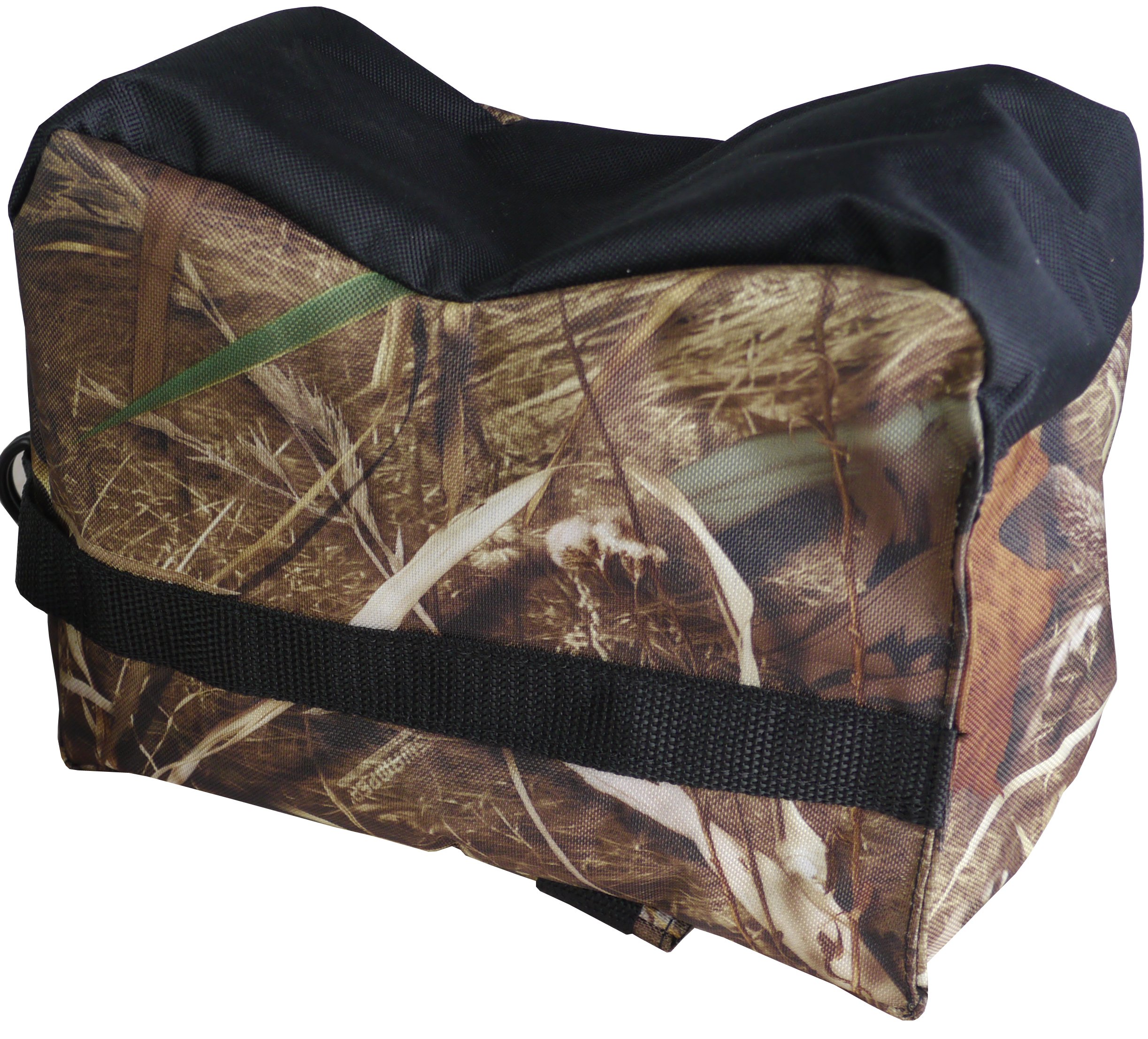 Savage Island Rifle Air Gun Bench Rest Bag Hunting Target Shooting Swamper Camo (Front)