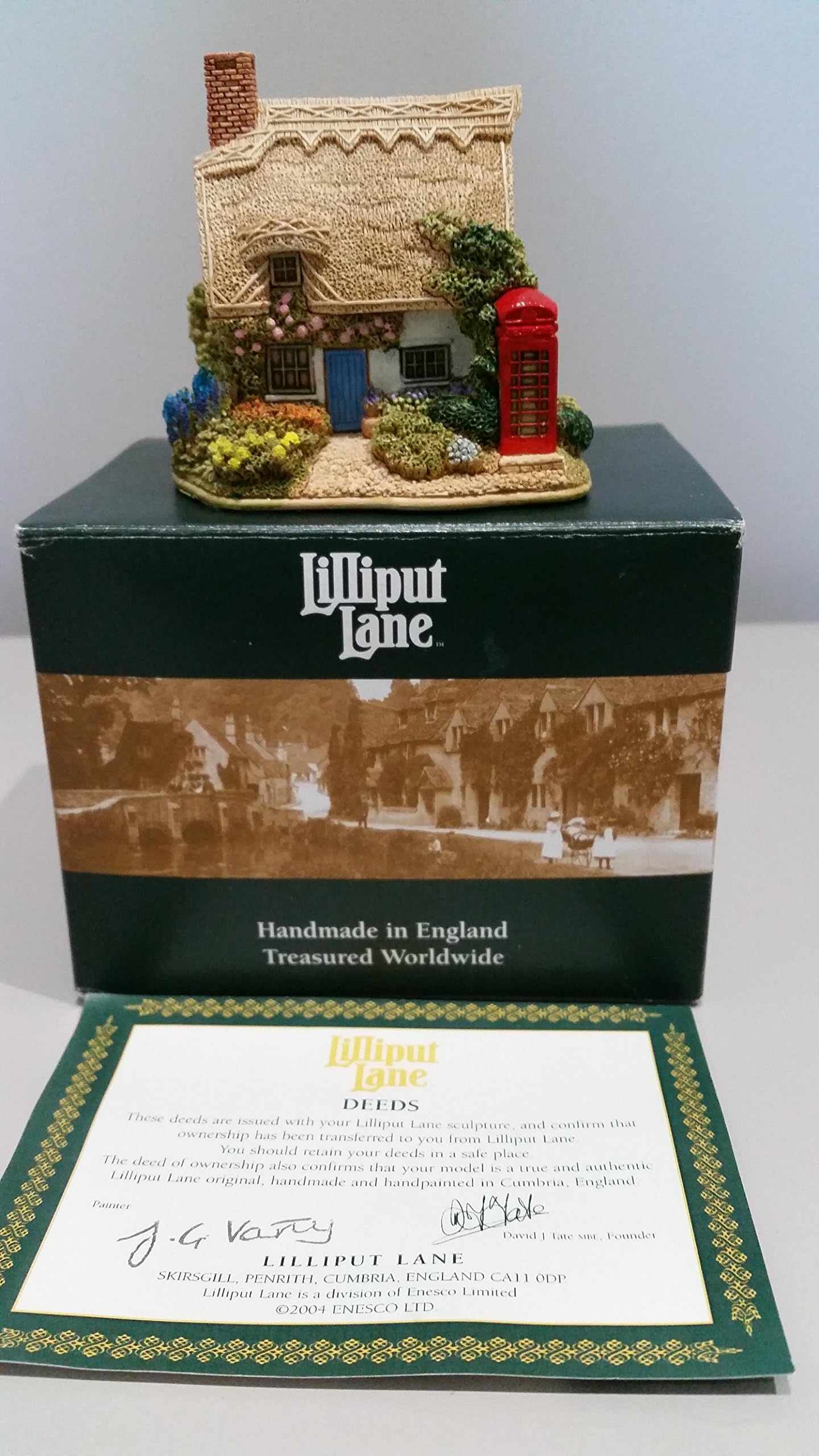 Lilliput Lane Swan Green, Made In England