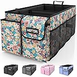HOTOR Trunk Organizer - Foldable Car Storage for