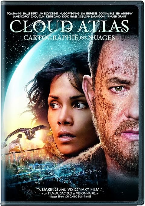 Cloud Atlas Bilingual Amazon Ca Tom Hanks Halle Berry Jim Broadbent Hugo Weaving Jim Sturgess Doona Bae Ben Winshaw James D Arcy Susan Sarandon Hugh Grant Tom Tykwer Dvd