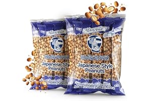Manzela Japanese Style Coating Peanuts | Crunchy with Flavorful Sauce, Savory & Slightly Sweet, Unique Texture, Authentic Mexican Snack, Cacahuates Japoneses Mexicano, Size 10 ct/6.35 oz Each, 2-Pack