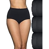 Vanity Fair womens Seamless Underwear, Light Smoothing, No Pinch No Show