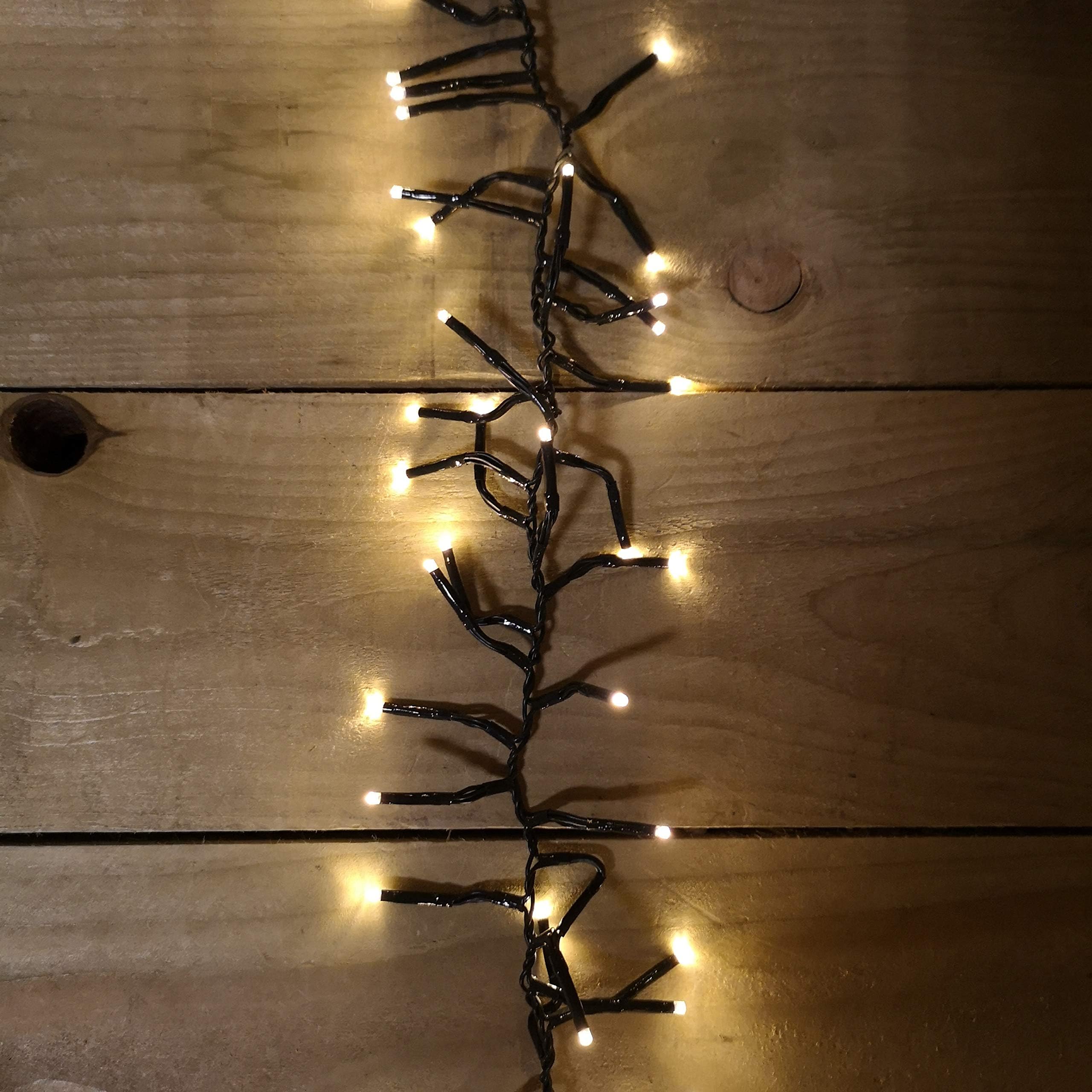 Snowtime LED Cluster Chaser Lights with Memory 2000 Warm White