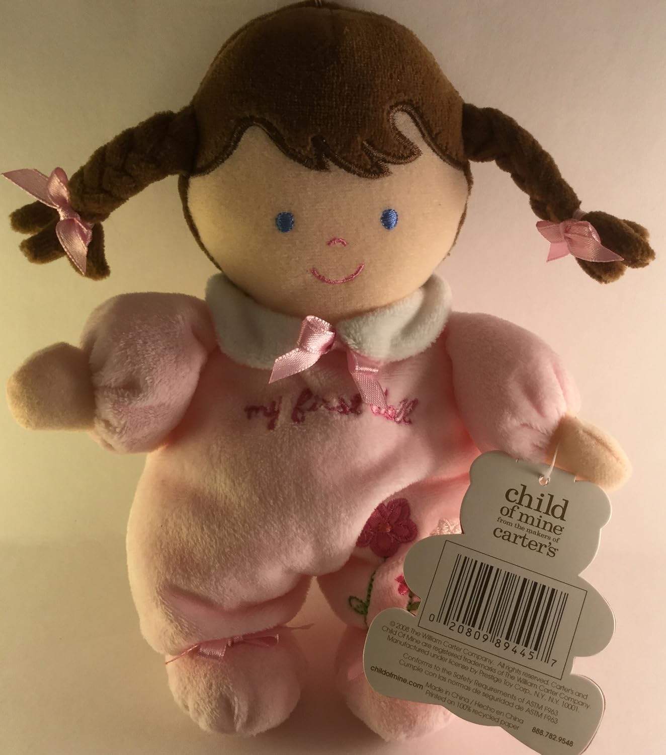 carters plush baby doll