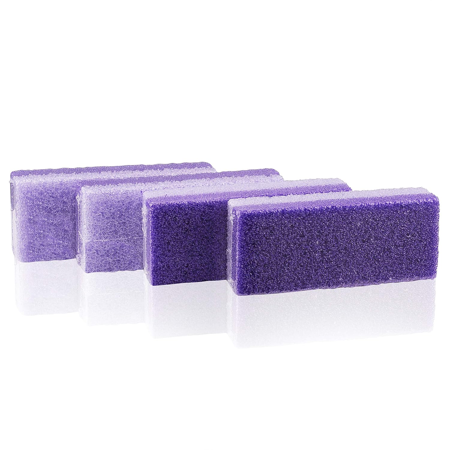 Pumice Stone For Feet, Foot Scrubber Callus Remover Sponge - Pack of 4: Beauty