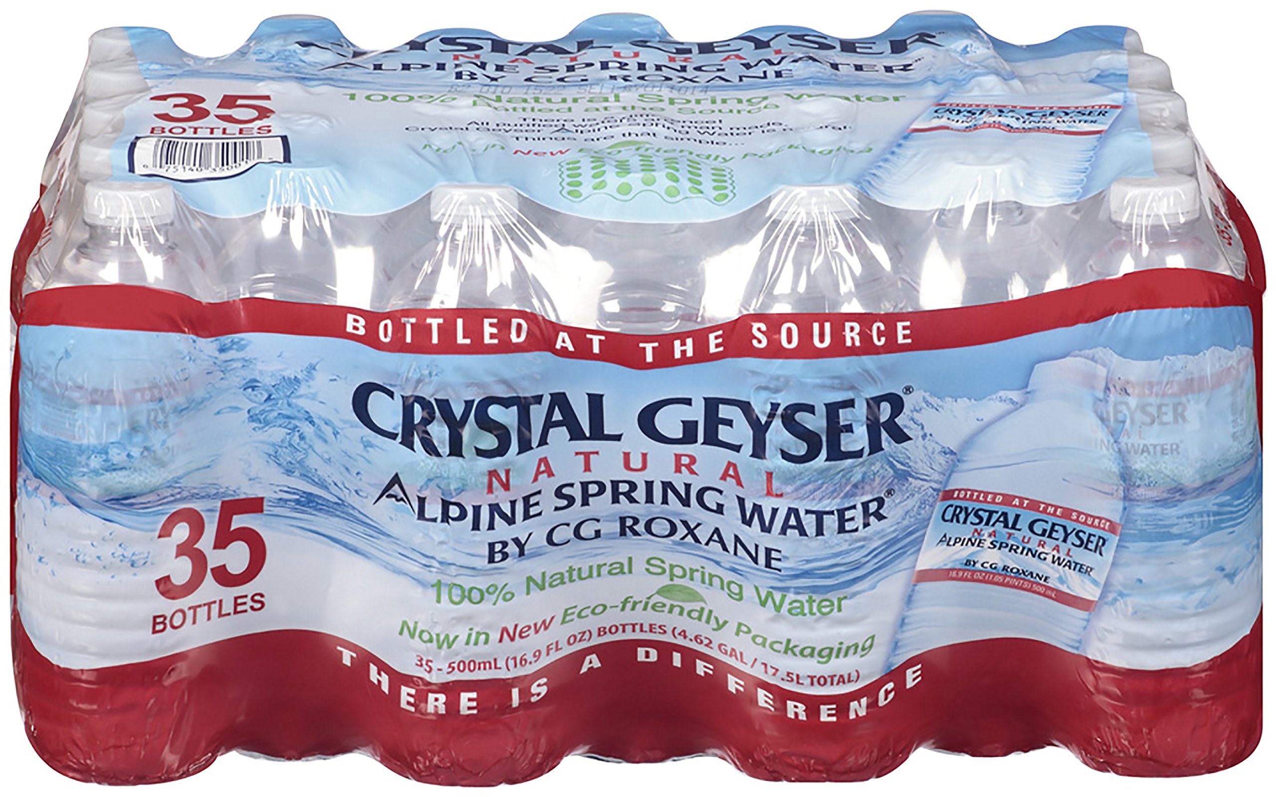 Crystal Geyser Alpine Spring Water, 16.9 oz Bottle, 35 count Buy