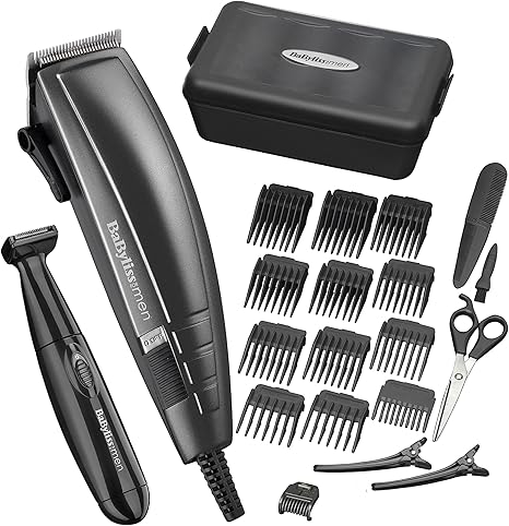 Babyliss Pro Hair Cutting Kit For Men Black Amazon Co Uk