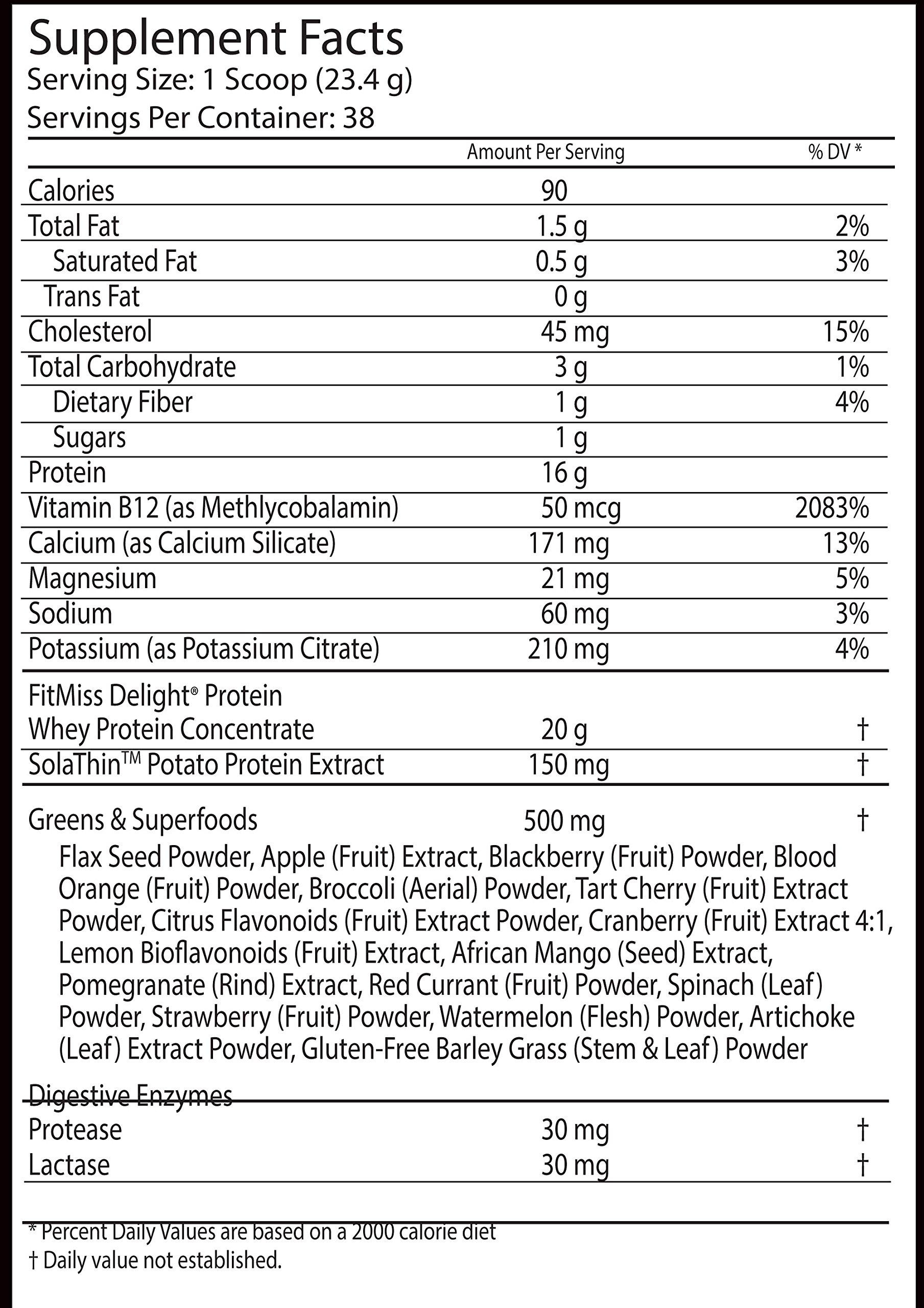 FitMiss Delight Protein Powder, Healthy Nutritional Shake ...