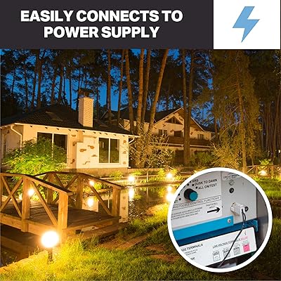 Buy 12 2 Low Voltage Landscape Wire 100 Ft Black Outdoor Low Voltage Cable For Landscape Lighting Online In Indonesia B08nwdzjkr