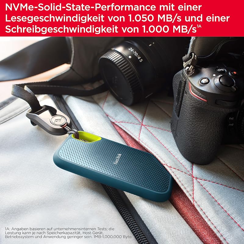 Extreme Portable SSD 1 TB - bis zu 1.050 MB/s Lesen - Monterey