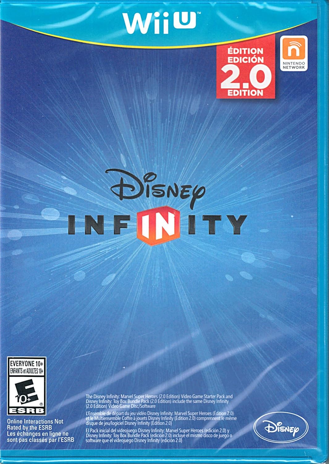 Disney Infinity 2.0 Marvel Super Heroes Wii U Replacement Game Only