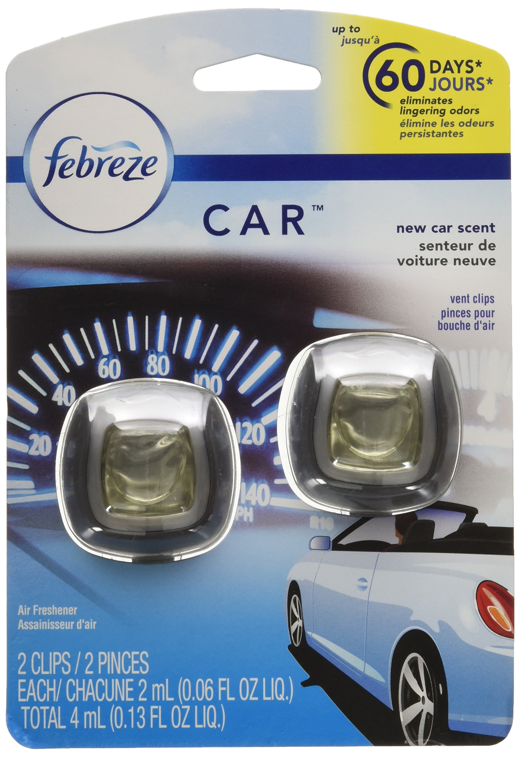 New Car Car Air Freshener Clip Febreze Car Air Fresheners, New Car
