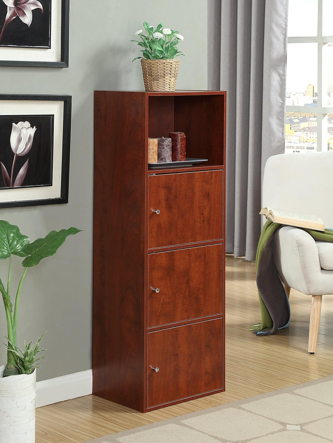 Best Dark Wood Stand Alone Kitchen Cabinet