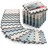 Gym Flooring Set - Interlocking EVA Soft Foam Floor