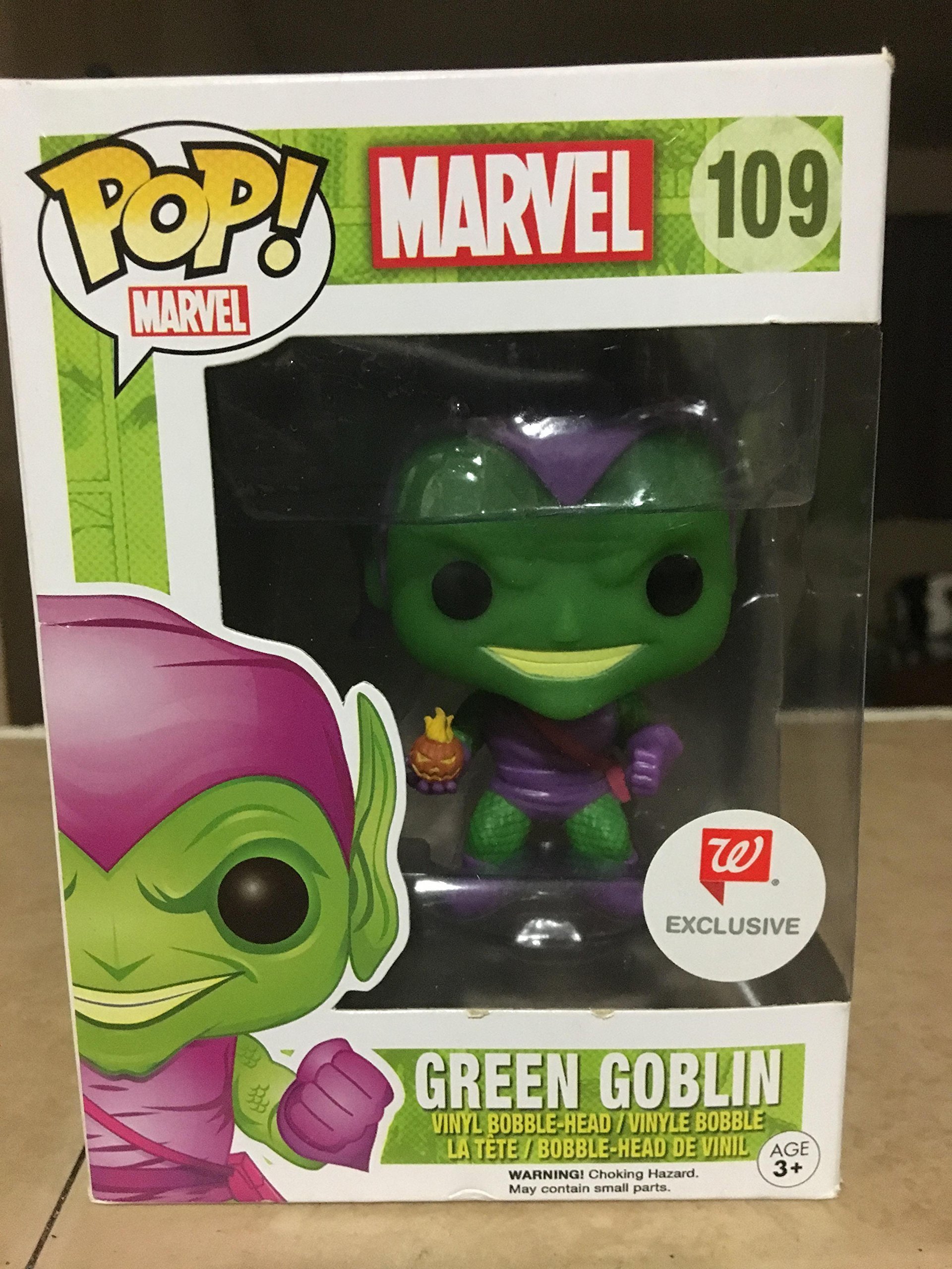 FunKo 024522 Pop Marvel: Green Goblin 109 Bobble Head Figure