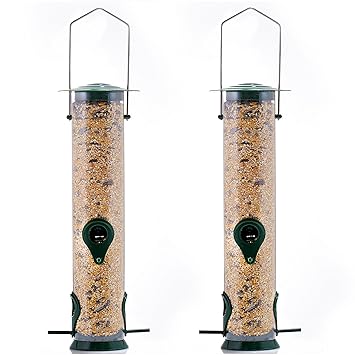 Graybunny Gb 6847b Classic Tube Feeder 2 Pack Premium Hard