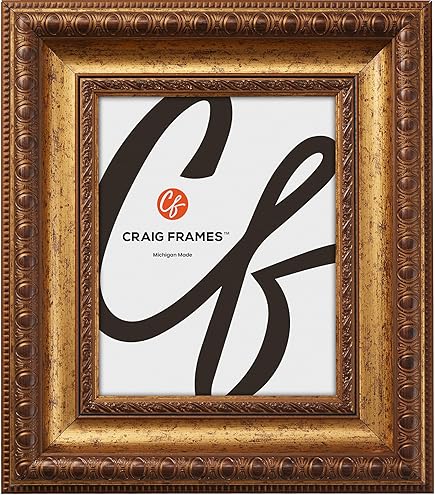 Craig Frames Barroco Picture Frame – Antique Gold, 24x32 Inches, Ornate Baroque Style
