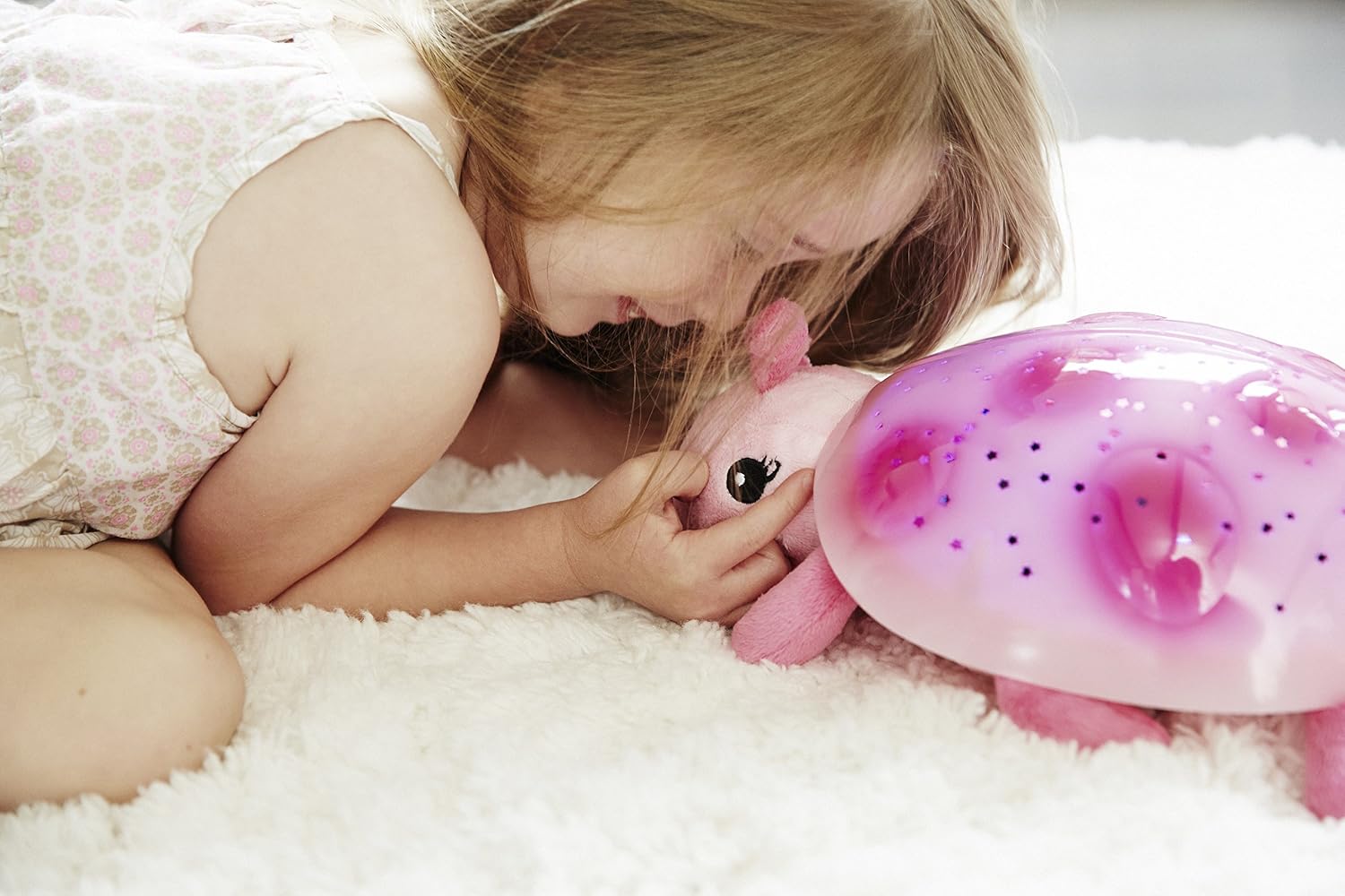 Cloud b Twilight Ladybug Pink - Star Projector Night Light Kids, Twilight Ladybug - Pink, 1 Stück (1er Pack) - Image 5