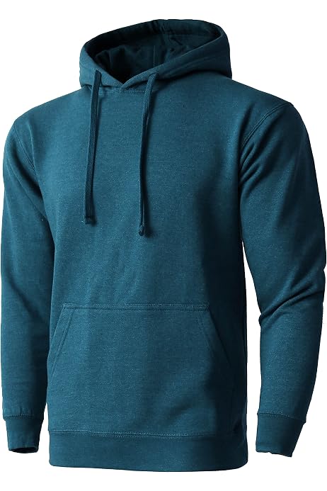 Ma Croix Mens Pullover Hoodie Fitted Blended Fleece (Small/  hc09_athleheath) at Amazon Men's Clothing store
