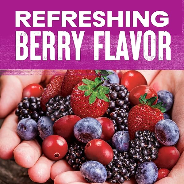 OCEAN SPRAY® ZERO SUGAR MIXED BERRY JUICE DRINK, CRANBERRY JUICE DRINK SWEETENED WITH STEVIA, 64 FL OZ BOTTLE