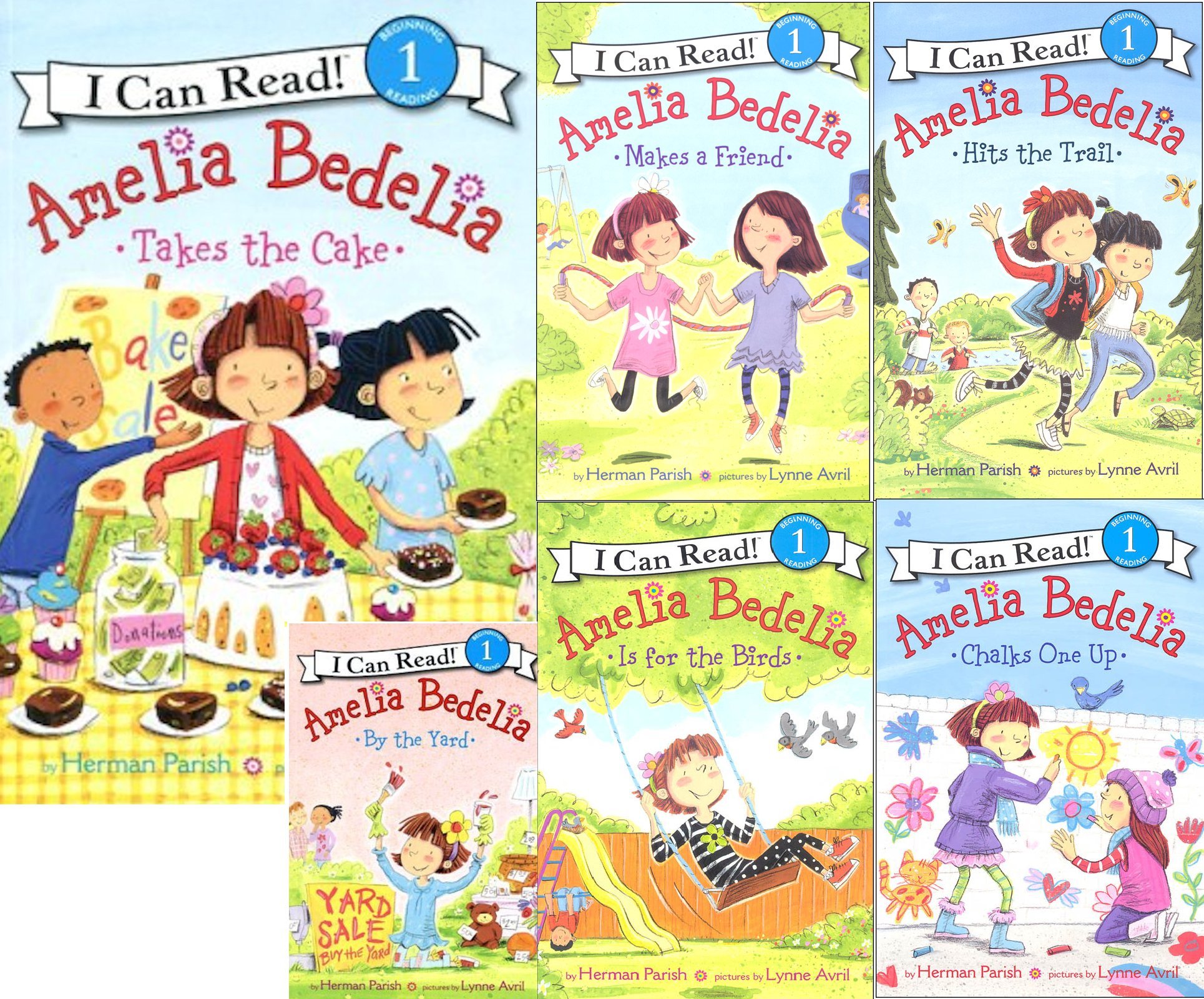 Amelia Bedelia Bundle 8 Book Set I Can Read Level 1 Herman Parish 9780545727648 Amazon Com Books