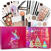 Makeup Advent Calendar 2025, 24 Days Advent Beauty Calendar for Adults Women Teen Girl Gifts Trendy Stuff Christmas Countdown Calendars Holiday Surprise Gift for Mom Wife Girlfriend Friends Her Sister