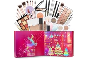 PARTYLAMB Makeup Advent Calendar 2025, 24 Days Advent Beauty Calendar for Adults Women Teen Girl Gifts Trendy Stuff Christmas Countdown Calendars Holiday Surprise Gift for Mom Wife Girlfriend Friends Her Sister