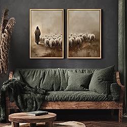 MUDECOR Framed Canvas Print Wall Art Set The