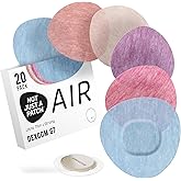 Not Just a Patch Air Dexcom G7 and Stelo Over Patches - 20 Pack, Multicolor | Breathable, waterproof sensor patch with secure 15-day hold for Dexcom G7 and Stelo; thin, durable, and flexible.
