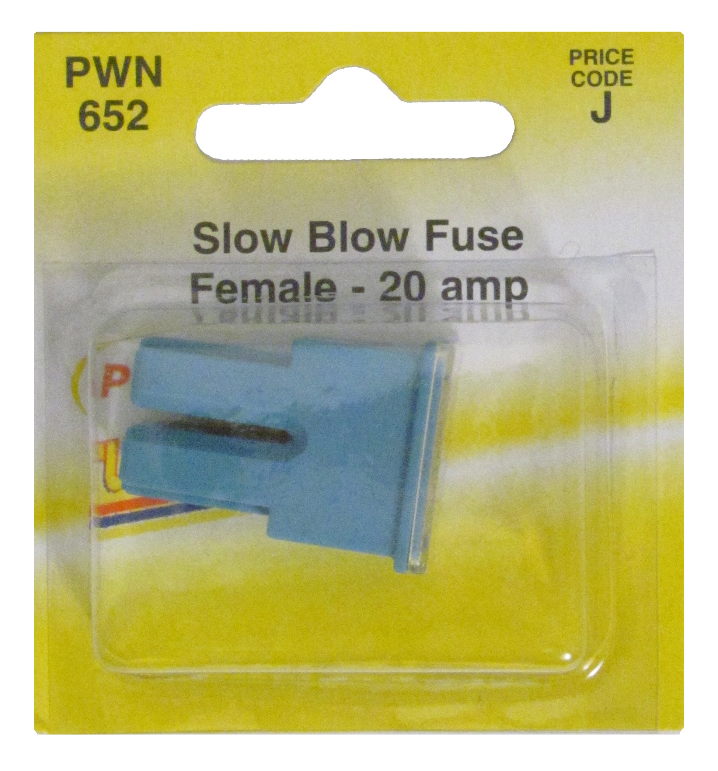 Pearl PWN652 20A Female Slow Blow Fuse