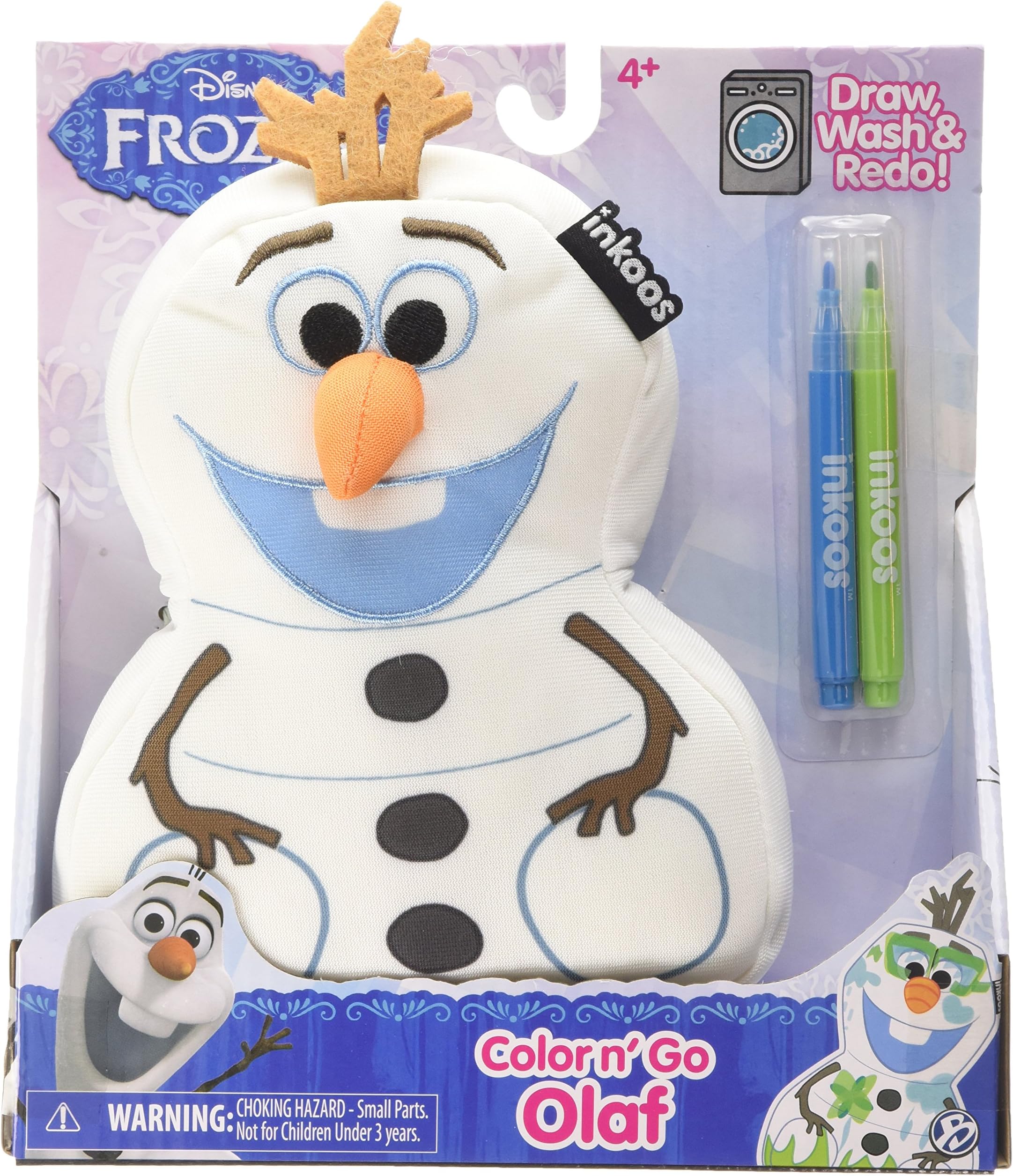 Inkoos Frozen Olaf Color and Go