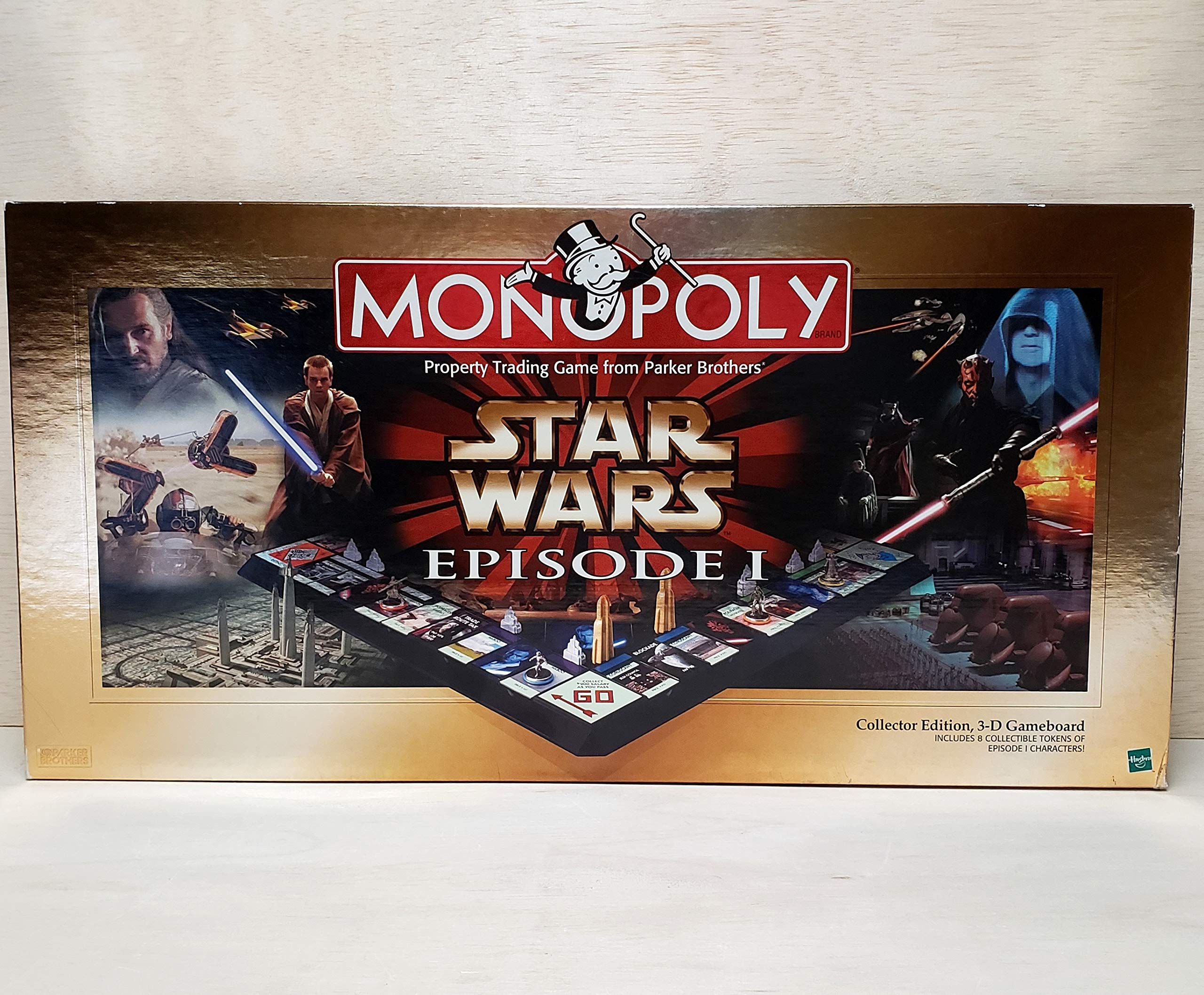 Hasbro Monopoly Star Wars Episodio I Juego de mesa hecho