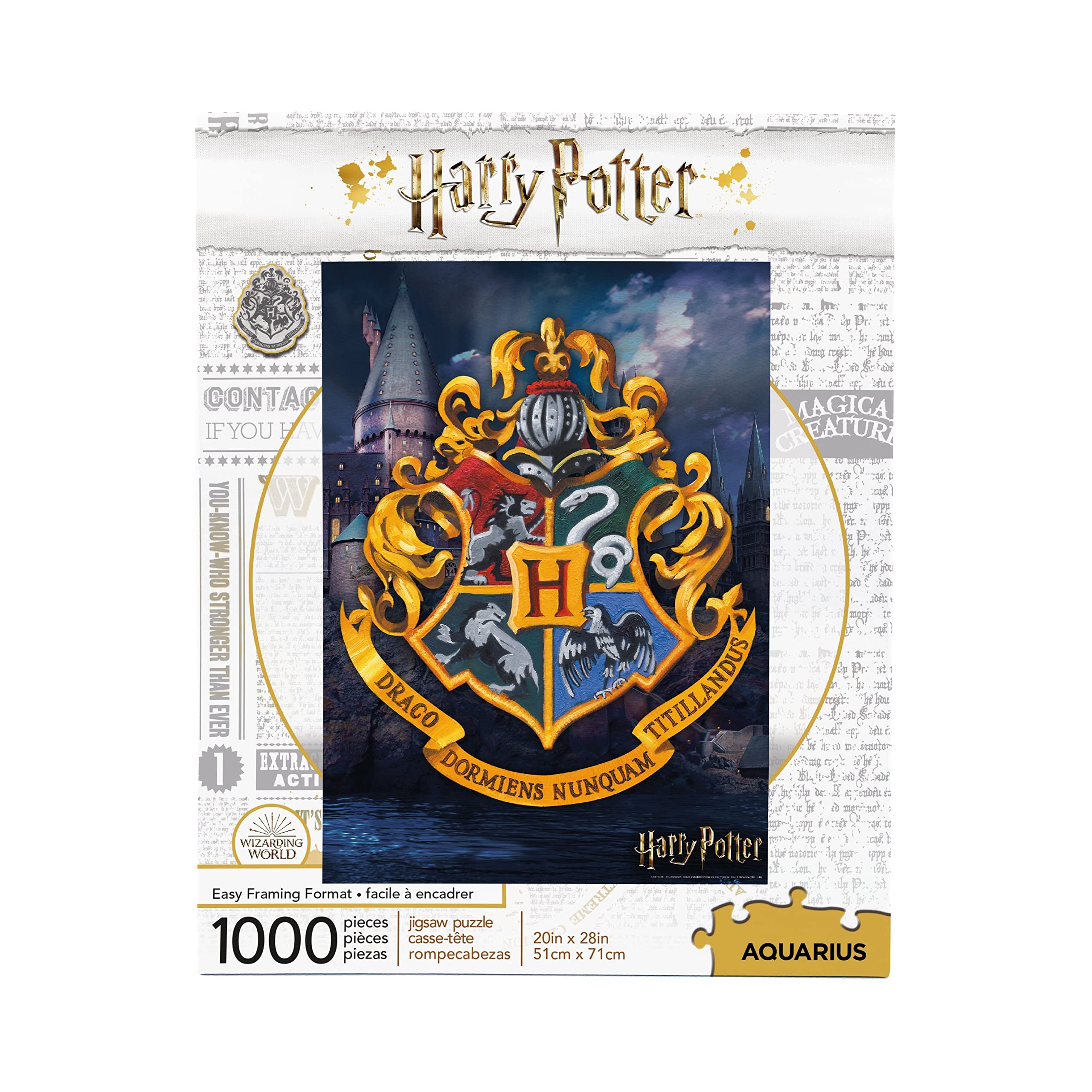 Harry Potter - Hogwarts Logo 1000 Piece Jigsaw Puzzle