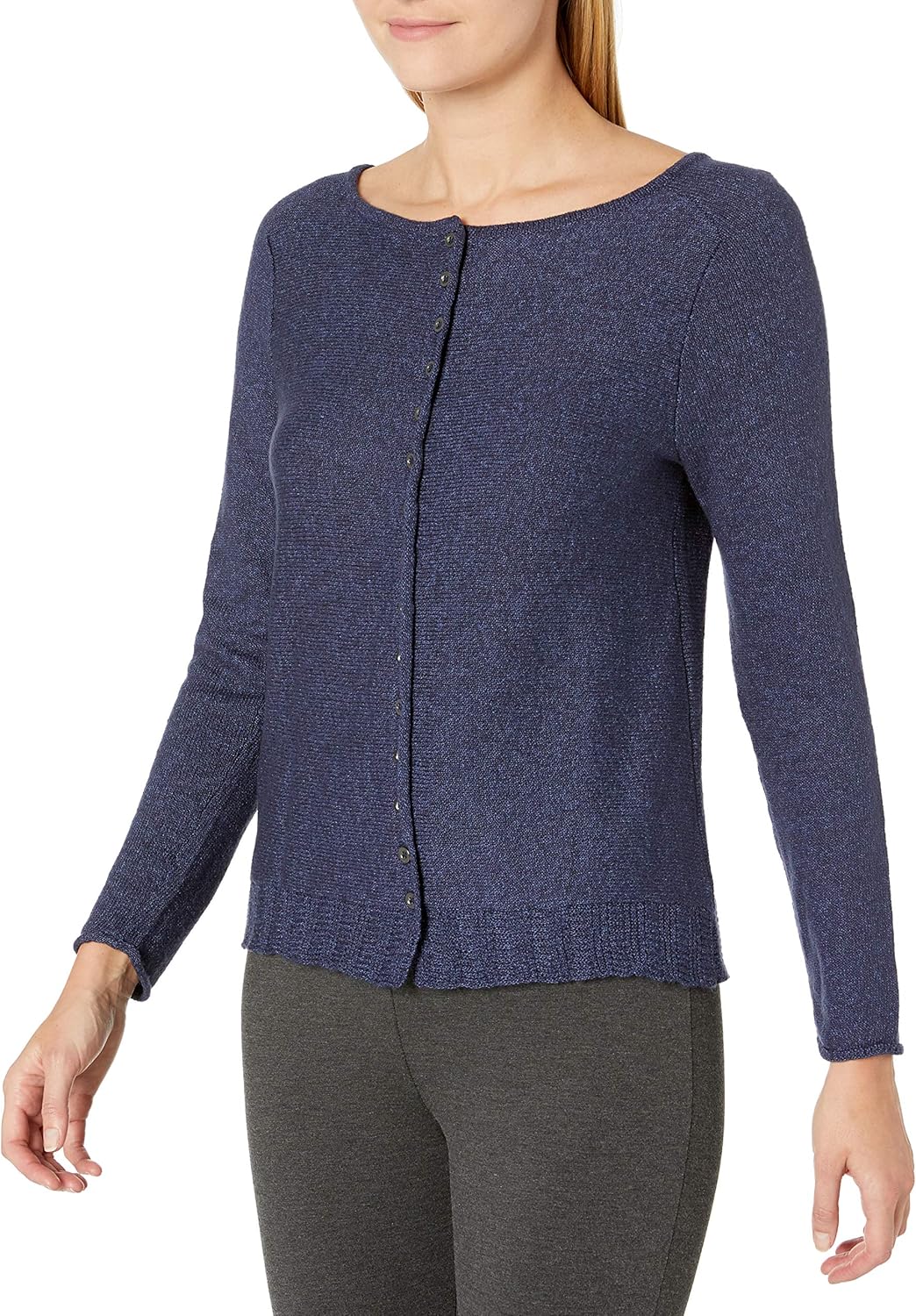 Final Sale Cyra Cozy Riding Sweater in Neutral Mix - Nic & Zoe F251190 main image 1