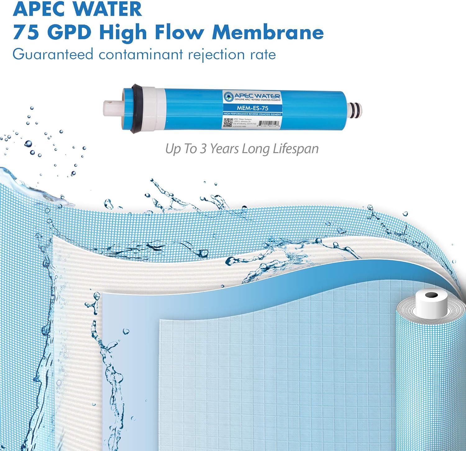 APEC FILTER-MAX-ESPH 75 GPD Complete Replacement Filter Set for ESSENCE Series Alkaline Reverse Osmosis Water Filter System: Home Improvement