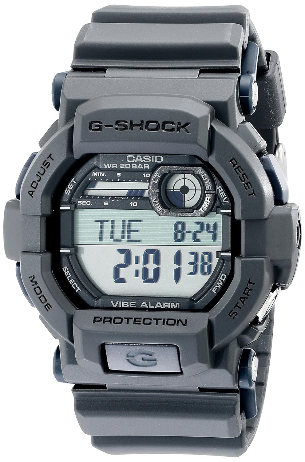grey g shock watch