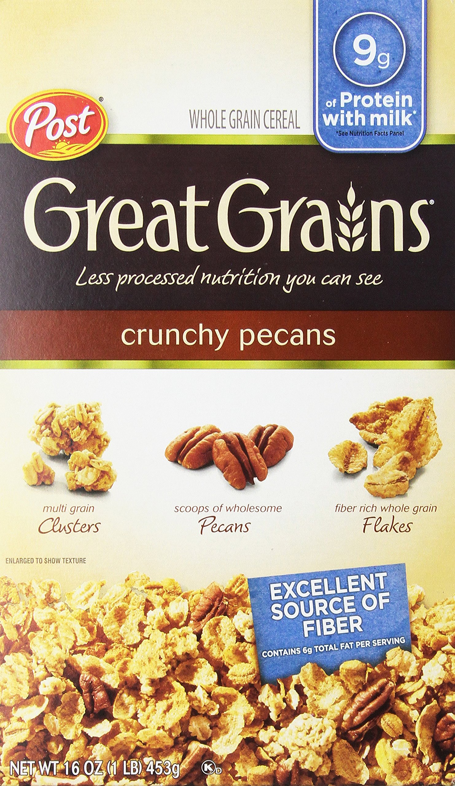 Great Grains Crunchy Pecan, 16-ounce [Pack of